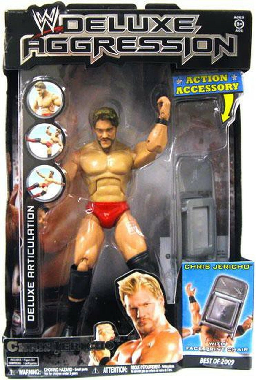 WWE Jakks Pacific Deluxe Aggression Best of 2009 Chris Jericho Action & Toy Figures PWcatalog