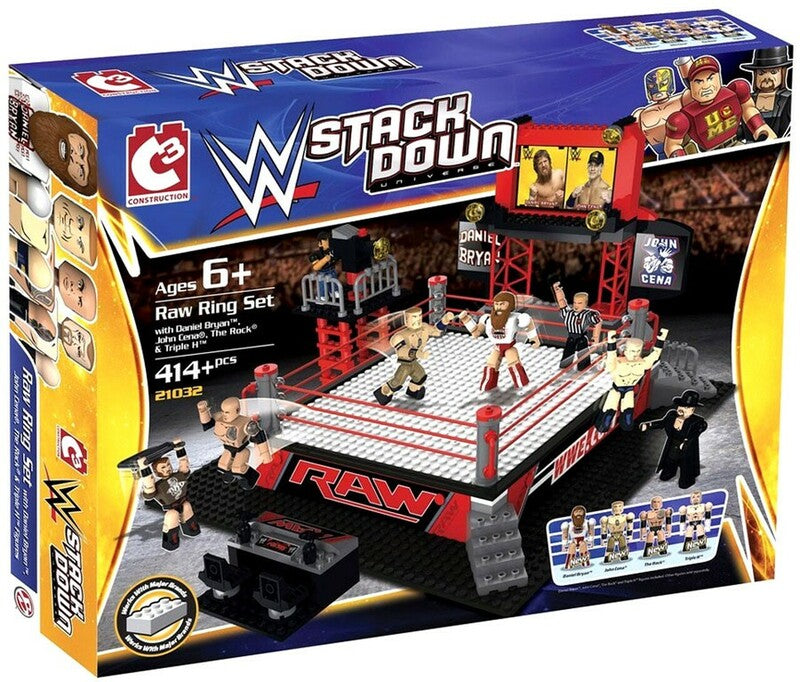 WWE Bridge Direct StackDown 2 Raw Ring Set Action & Toy Figures PWcatalog
