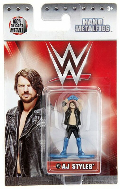 WWE Jada Toys Nano Metalfigs 2 AJ Styles Action & Toy Figures PWcatalog