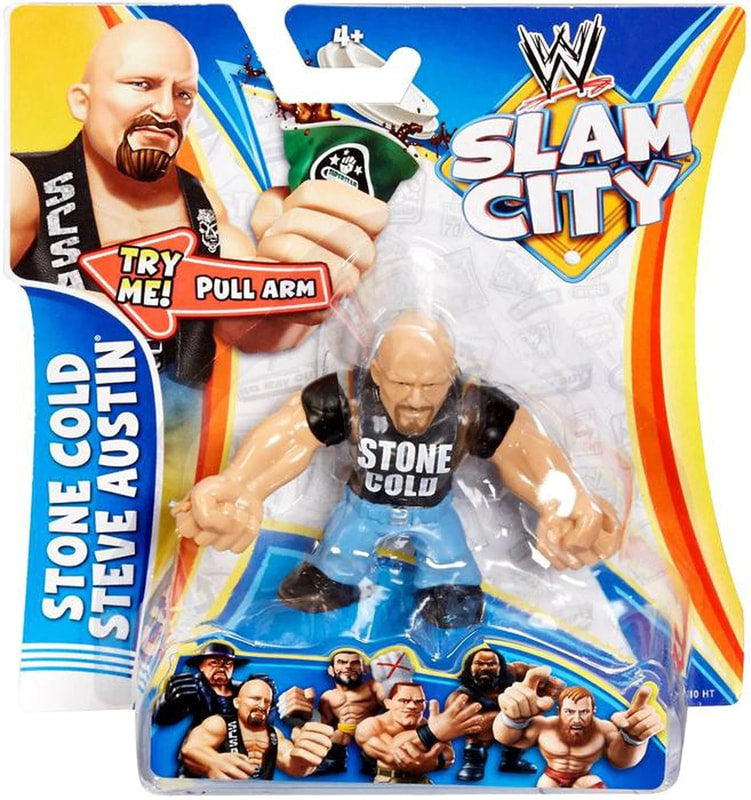 WWE Mattel Slam City 2 Stone Cold Steve Austin Action & Toy Figures PWcatalog