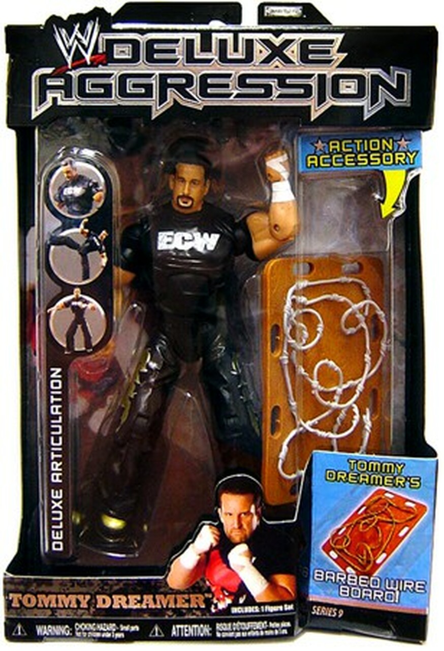 WWE Jakks Pacific Deluxe Aggression 9 Tommy Dreamer Action & Toy Figures PWcatalog