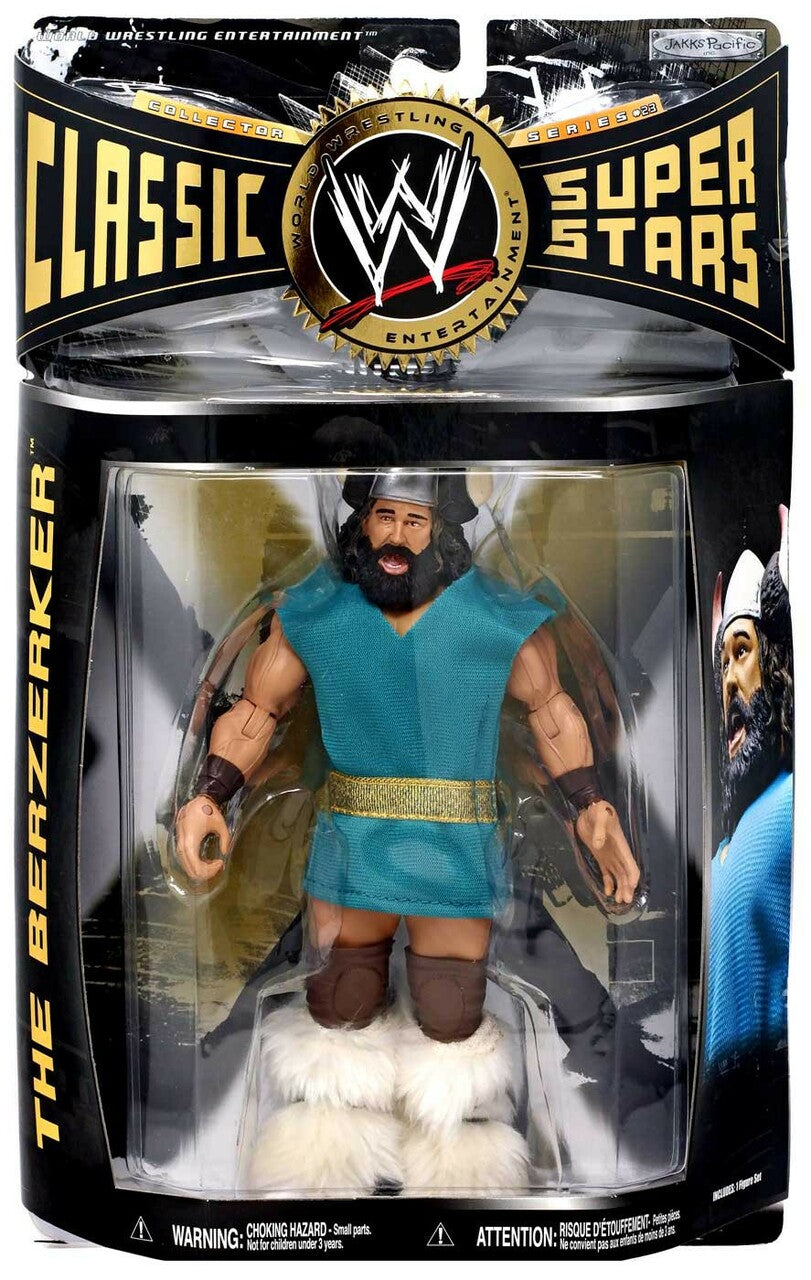 WWE Jakks Pacific Classic Superstars 23 The Berzerker Action & Toy Figures PWcatalog