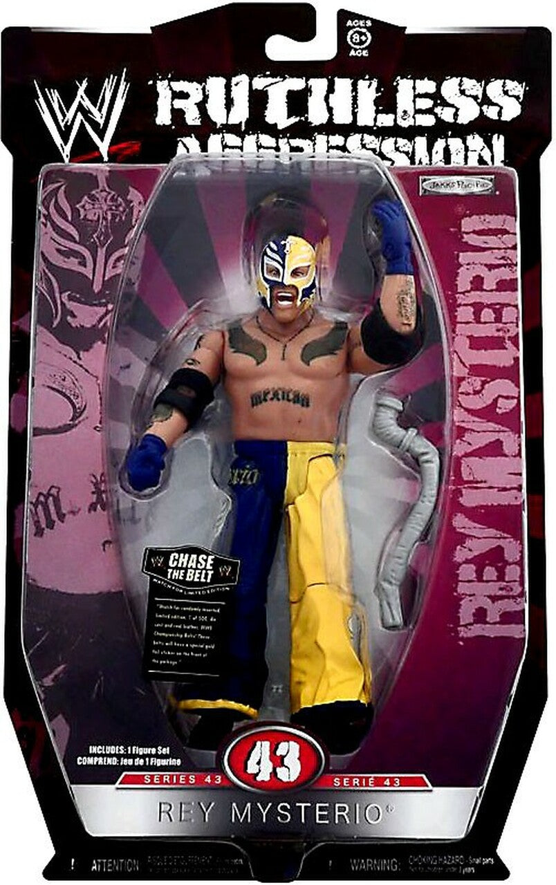 WWE Jakks Pacific Ruthless Aggression 43 Rey Mysterio Action & Toy Figures PWcatalog