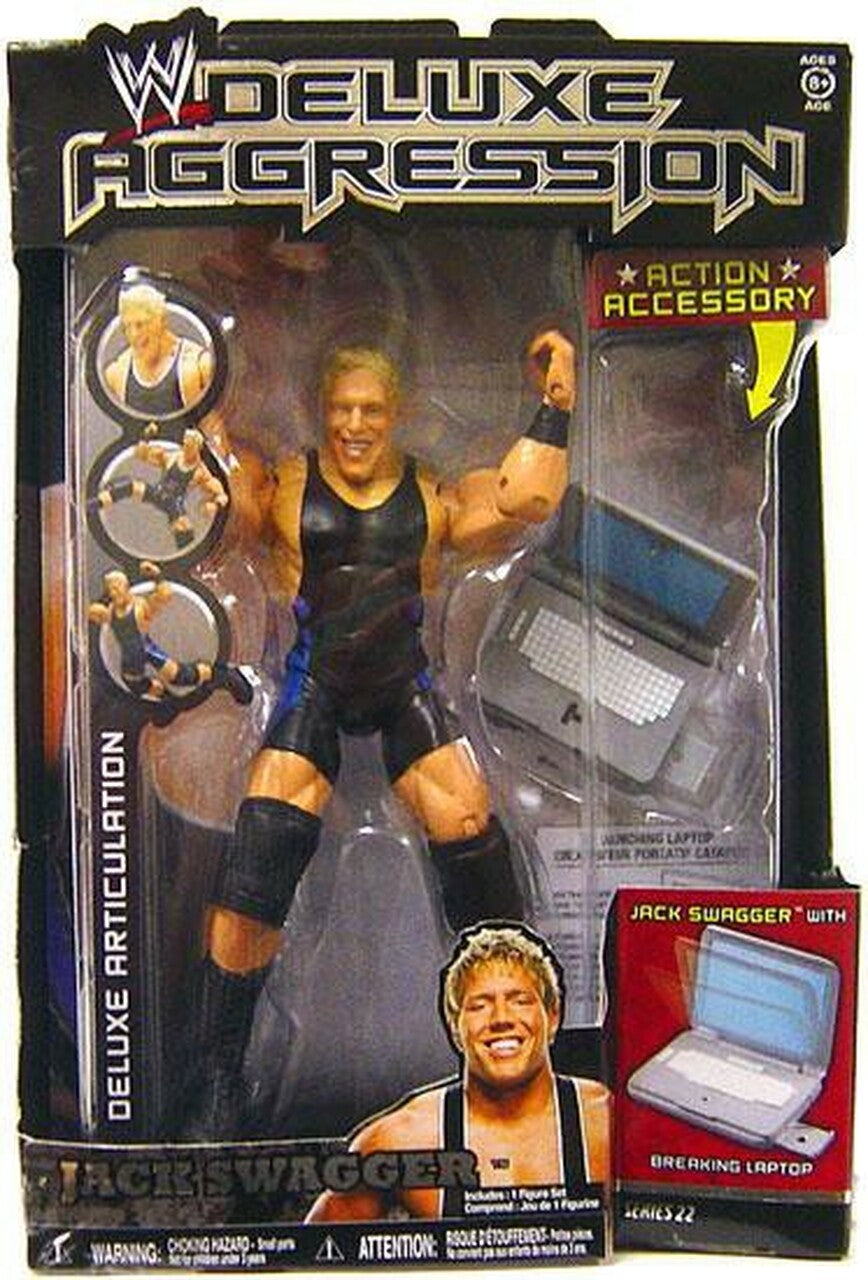 WWE Jakks Pacific Deluxe Aggression 22 Jack Swagger Action & Toy Figures PWcatalog