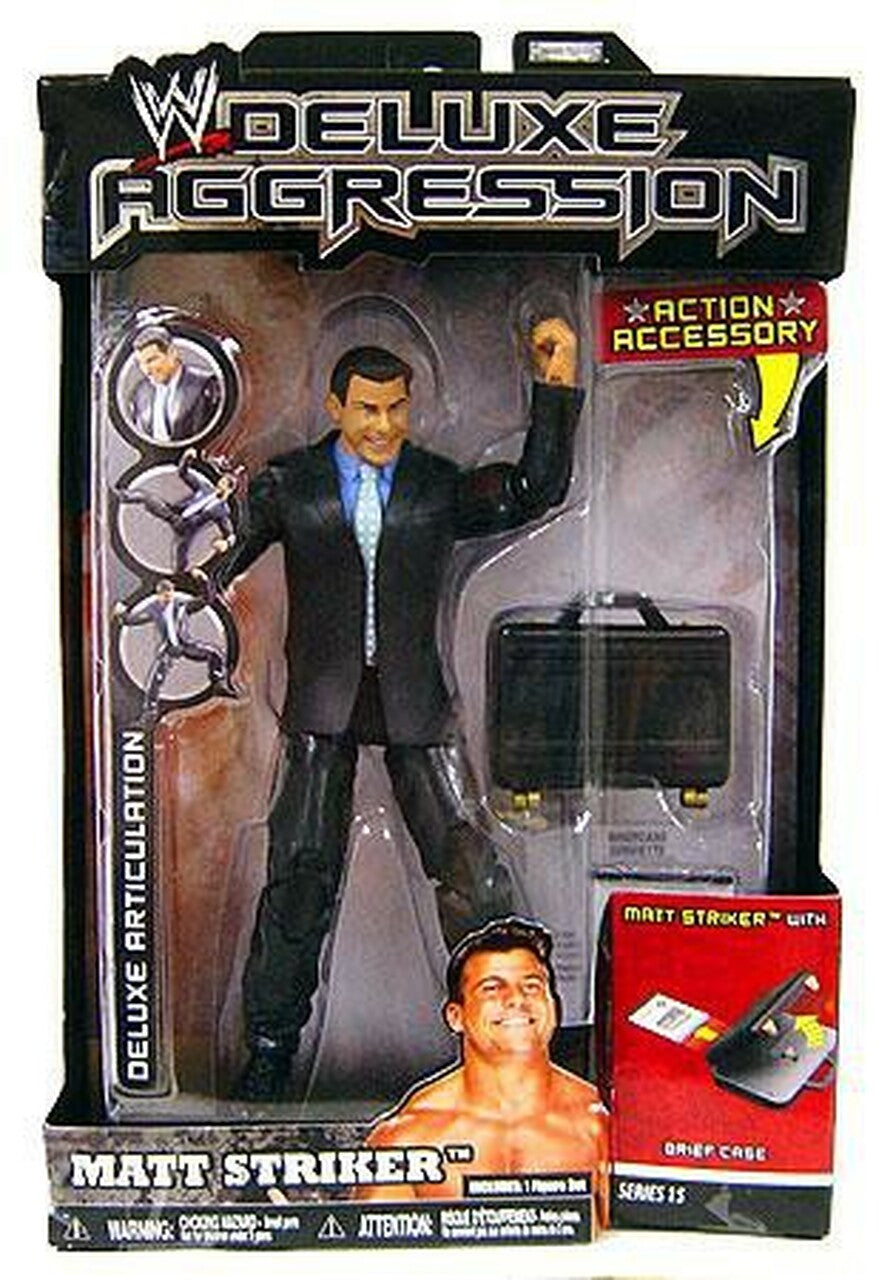 WWE Jakks Pacific Deluxe Aggression 15 Matt Striker Action & Toy Figures PWcatalog