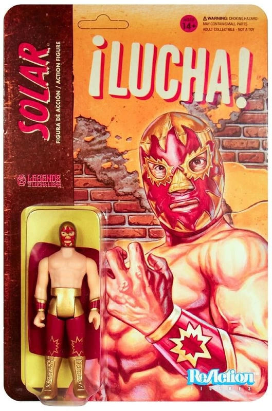 Super7 Legends of Lucha Libre ReAction Solar Action & Toy Figures PWcatalog