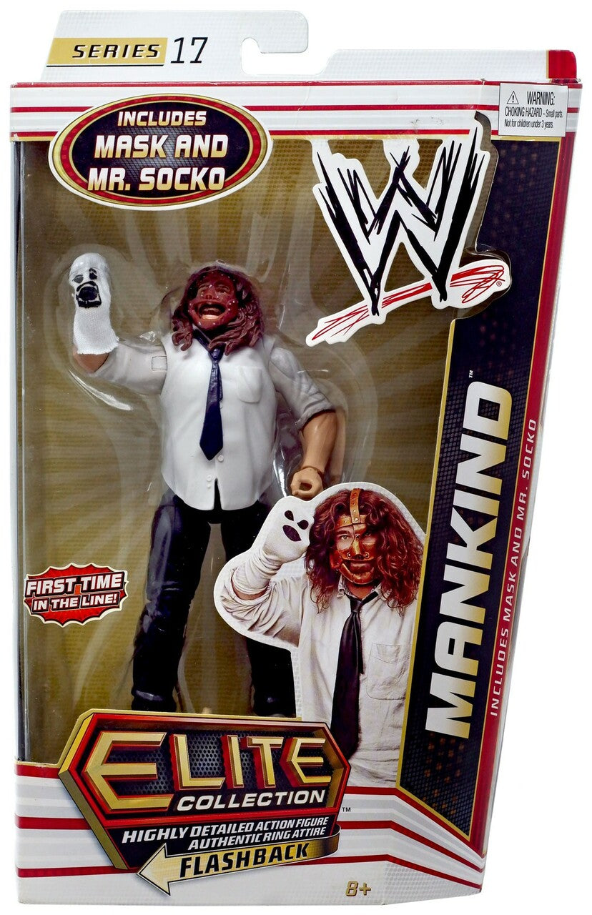 WWE Mattel Elite Collection Series 17 Mankind Action & Toy Figures PWcatalog
