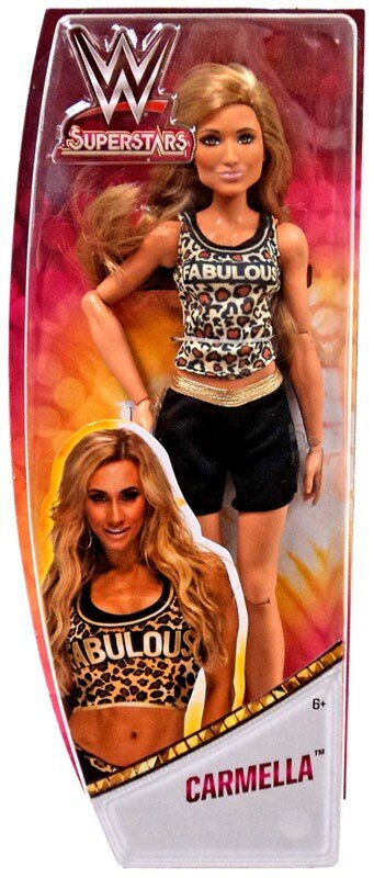 WWE Mattel Superstar Fashions 12-Inch Carmella Action & Toy Figures PWcatalog