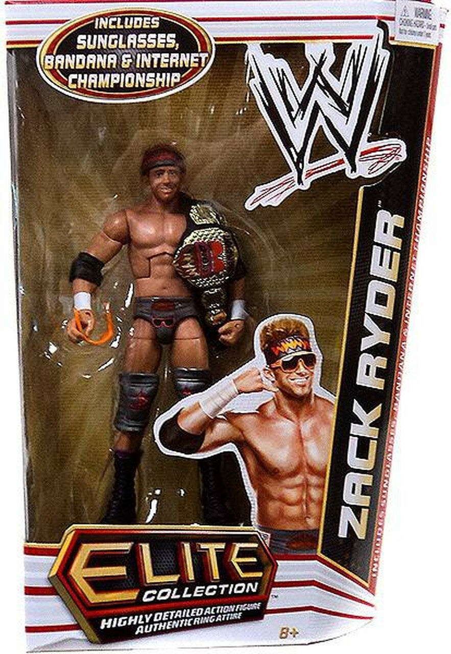 WWE Mattel Elite Collection Series 17 Zack Ryder Action & Toy Figures PWcatalog