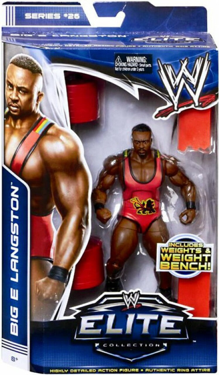 WWE Mattel Elite Collection Series 26 Big E Langston Action & Toy Figures PWcatalog
