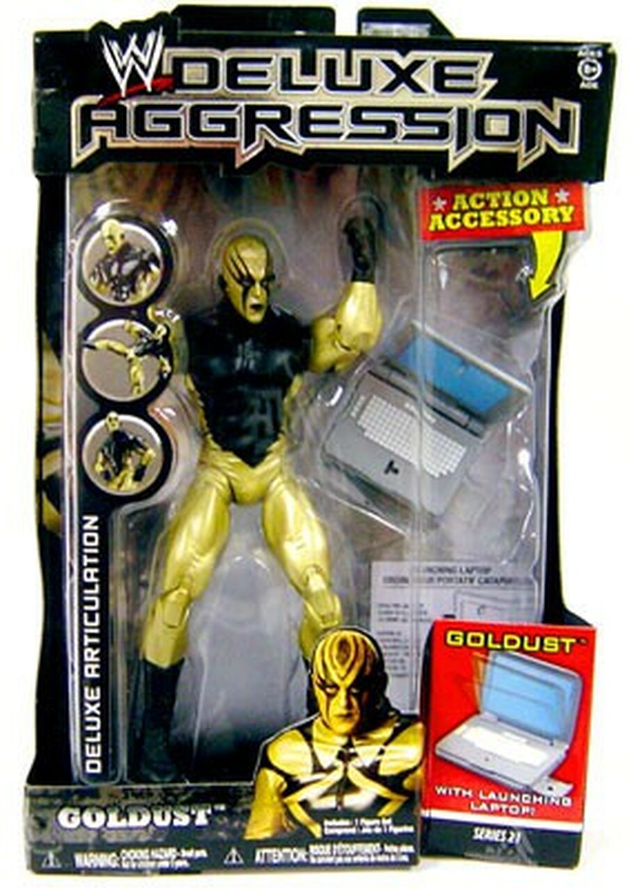 WWE Jakks Pacific Deluxe Aggression 21 Goldust Action & Toy Figures PWcatalog