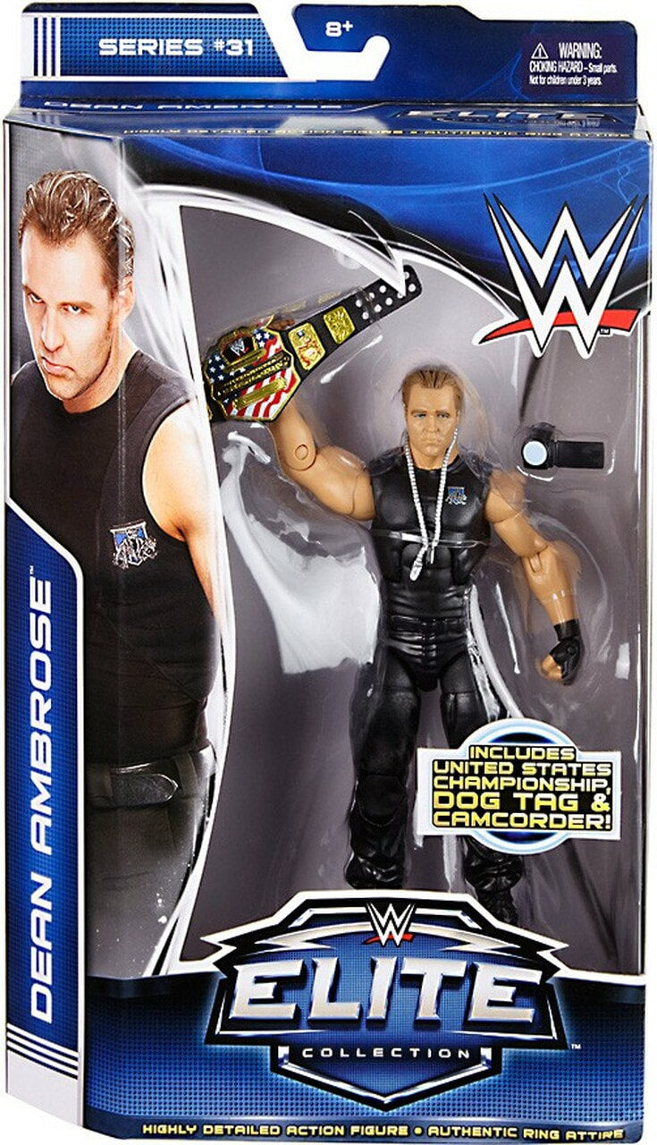 WWE Mattel Elite Collection Series 31 Dean Ambrose Action & Toy Figures PWcatalog