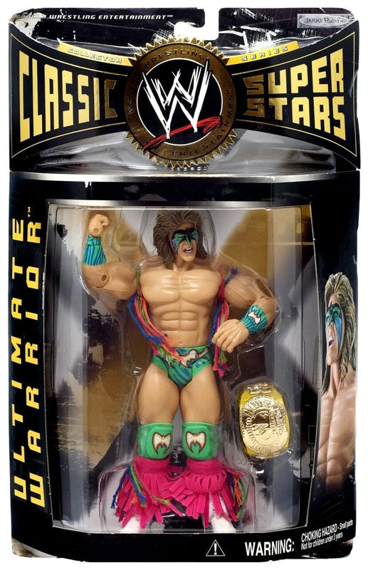 WWE Jakks Pacific Classic Superstars 3 Ultimate Warrior Action & Toy Figures PWcatalog