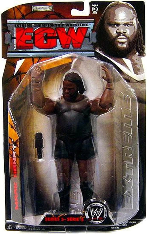 WWE Jakks Pacific ECW 5 Mark Henry Action & Toy Figures PWcatalog