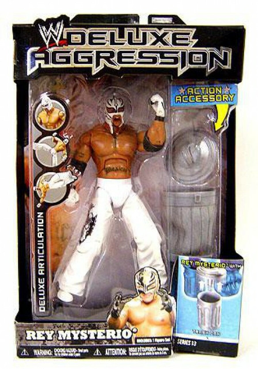 WWE Jakks Pacific Deluxe Aggression 13 Rey Mysterio Action & Toy Figures PWcatalog