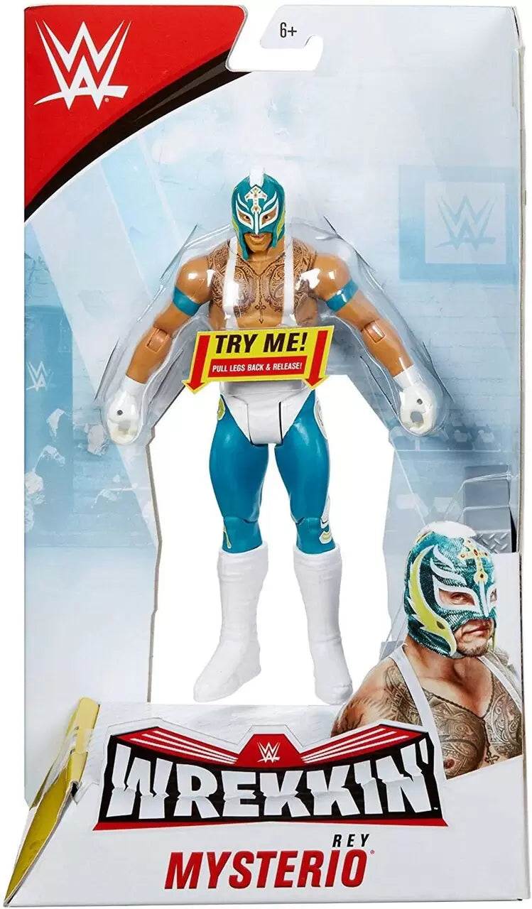 WWE Mattel Wrekkin' 2 Rey Mysterio Action & Toy Figures PWcatalog