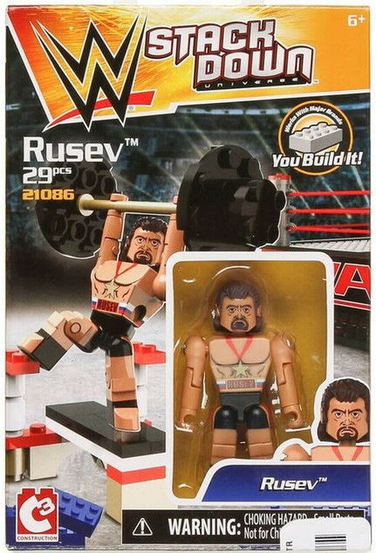 WWE Bridge Direct StackDown 4 Rusev Action & Toy Figures PWcatalog
