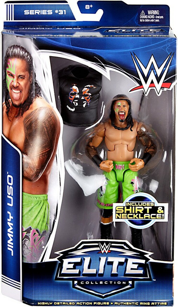 WWE Mattel Elite Collection Series 31 Jimmy Uso Action & Toy Figures PWcatalog