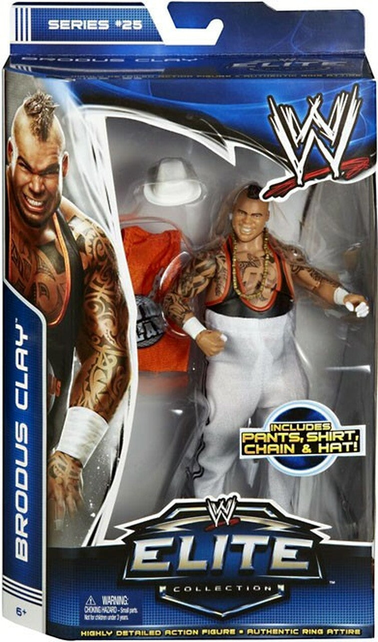WWE Mattel Elite Collection Series 25 Brodus Clay Action & Toy Figures PWcatalog