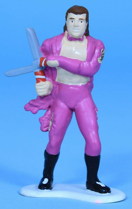 WWF Applause Mini Figures Brutus "The Barber" Beefcake Action & Toy Figures PWcatalog