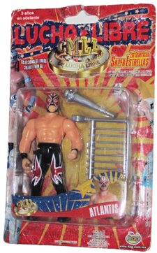 CMLL Hag Distribuidoras 4.5" Super Estrellas 3 Atlantis Action & Toy Figures PWcatalog