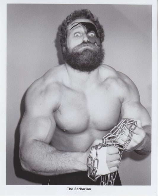 1980s AWA Barbarian Promo Photo