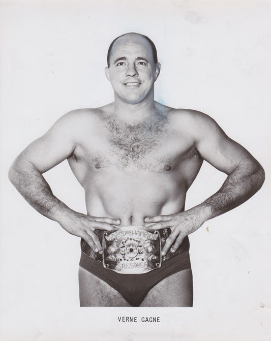 1960s AWA CHAMPION Vern Gagne Promo Photo