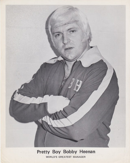 1970s AWA Pretty Boy Bobby Heenan Promo Photo