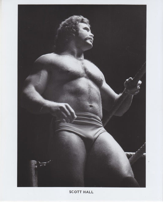 1980s AWA Scott Hall Promo Photo
