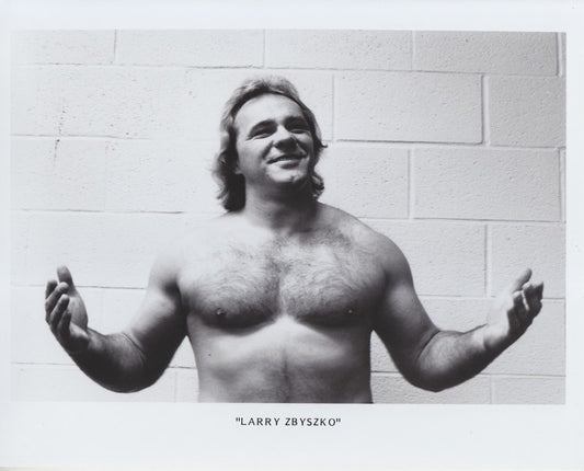 1980s AWA Larry Zbyszko Promo Photo