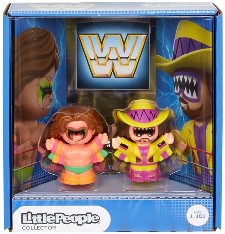 WWE Fisher-Price Little People Multipack: Ultimate Warrior & "Macho Man" Randy Savage Action & Toy Figures PWcatalog