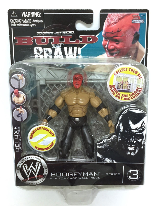 WWE Jakks Pacific Deluxe Build 'N' Brawl 3 Boogeyman Action & Toy Figures PWcatalog