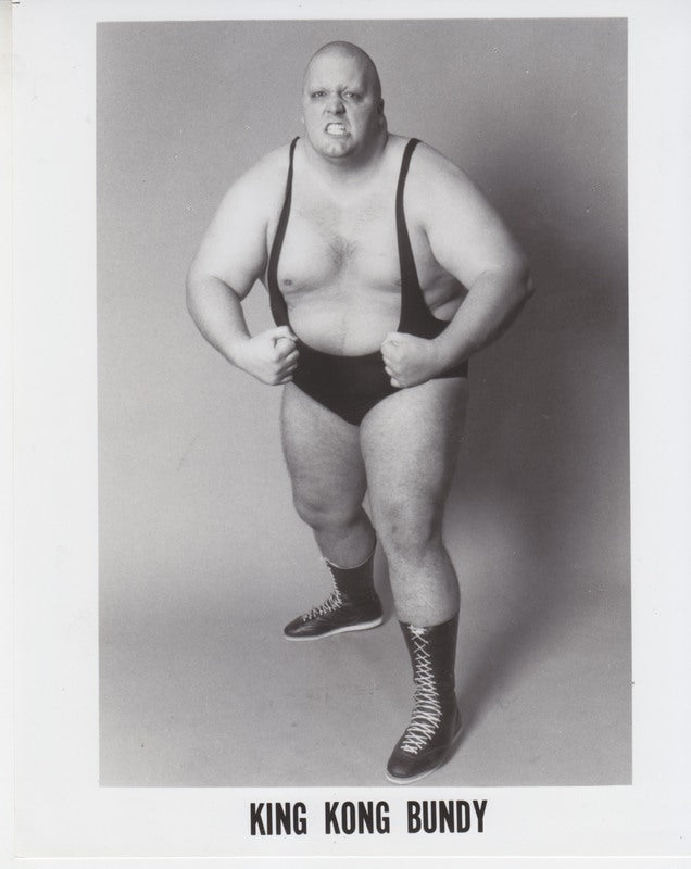 1980's AWA King Kong Bundy Promo Photo PWcatalog
