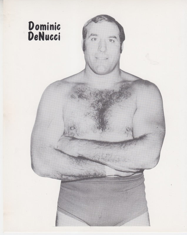 1980's WWWF Dominic DeNucci Promo Photo PWcatalog
