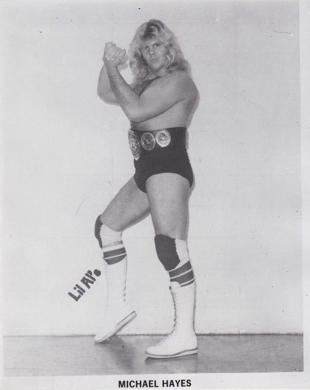 1980's Mid-South Michael P.S. Hayes Promo Photo PWcatalog