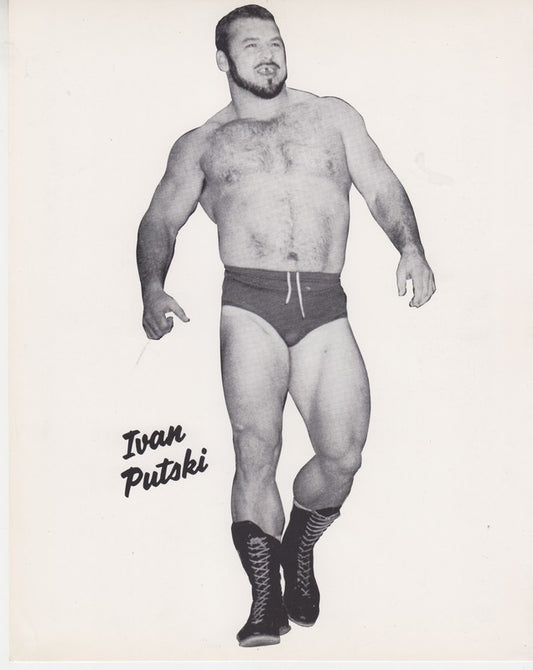 1980s WWWF Ivan Putski Promo Photo