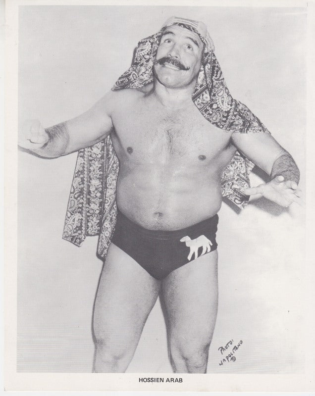 1970's NWA Hossien Arab Promo Photo PWcatalog