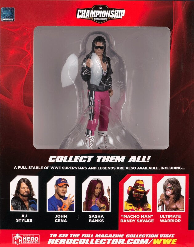 WWE Eaglemoss Hero Collector Championship Collection 13 Bret Hart Action & Toy Figures PWcatalog