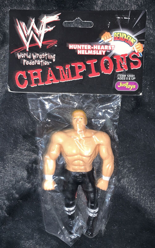 WWF Just Toys Bend-Ems Champions HHH Action & Toy Figures PWcatalog