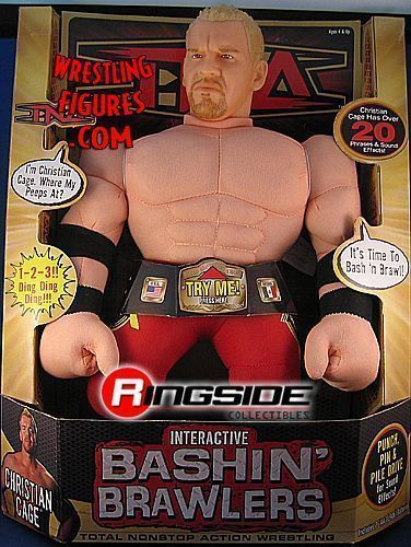 TNA/Impact Wrestling Marvel Toys Bashin' Brawlers 2 Christian Action & Toy Figures PWcatalog