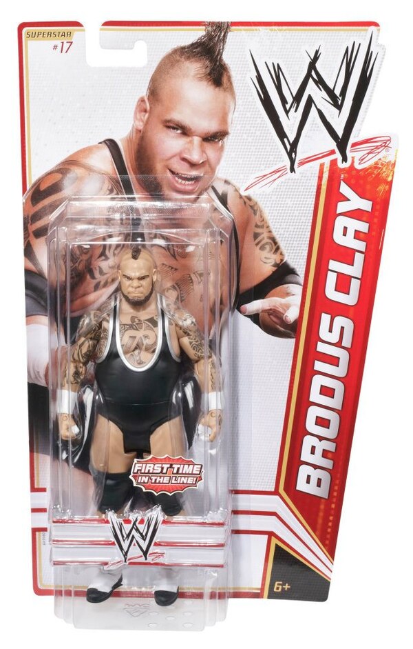 WWE Mattel Basic Series 15 #17 Brodus Clay Action & Toy Figures PWcatalog