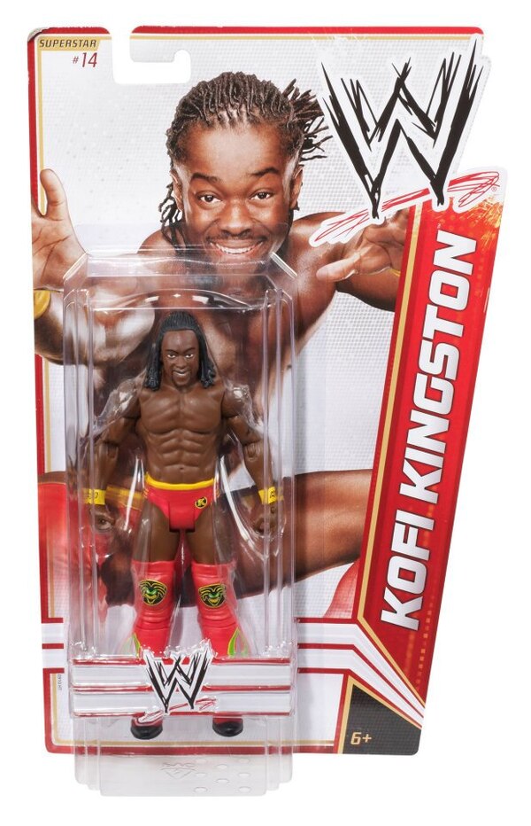 WWE Mattel Basic Series 15 #14 Kofi Kingston Action & Toy Figures PWcatalog