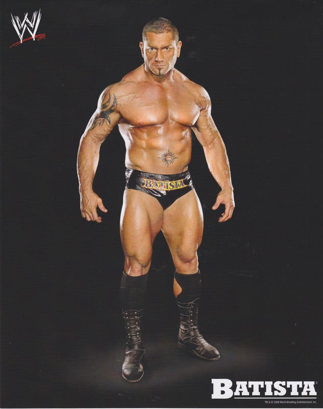 2008 Batista WWE Promo Photo PW Catalog