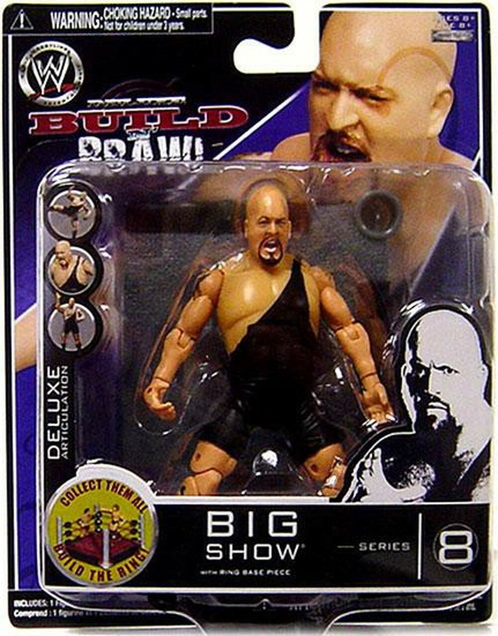 WWE Jakks Pacific Deluxe Build 'N' Brawl 8 Big Show Action & Toy Figures PWcatalog