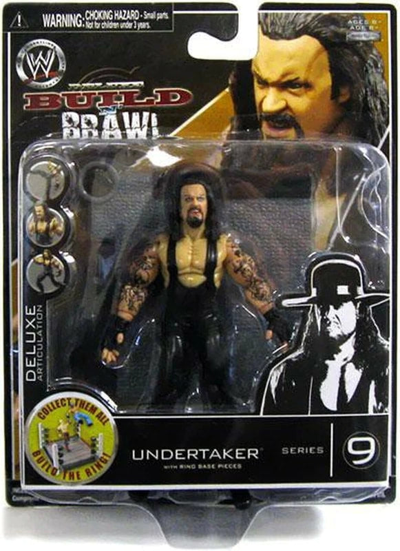 WWE Jakks Pacific Deluxe Build 'N' Brawl 9 Undertaker Action & Toy Figures PWcatalog