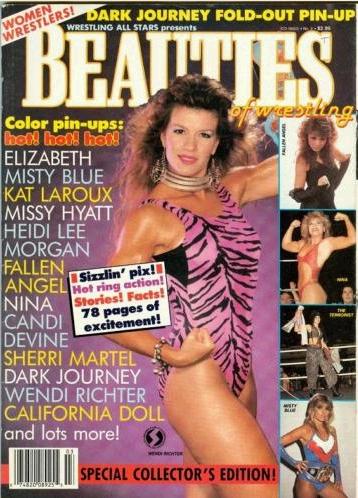 beauties of wrestling 1987 Magazine PWcatalog
