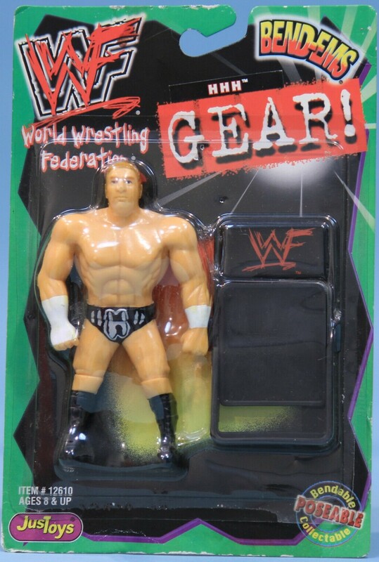 WWF Just Toys Bend-Ems Gear! HHH Action & Toy Figures PWcatalog