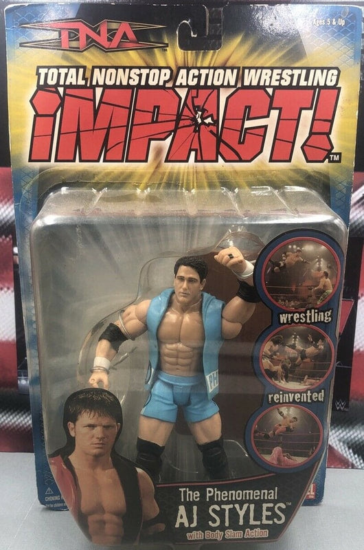 TNA/Impact Wrestling Marvel Toys Best of TNA Wrestling Impact! 1 "The Phenomenal" AJ Styles Action & Toy Figures PWcatalog