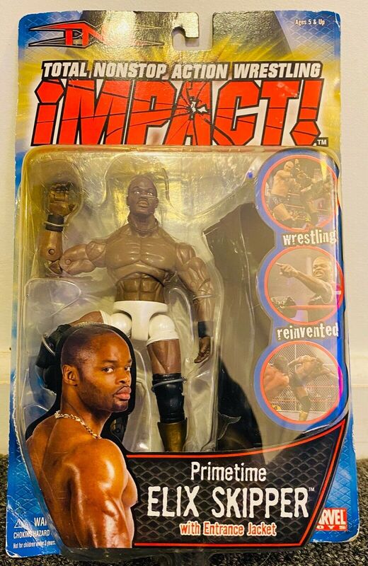 TNA/Impact Wrestling Marvel Toys Best of TNA Wrestling Impact! 1 "Primetime" Elix Skipper Action & Toy Figures PWcatalog