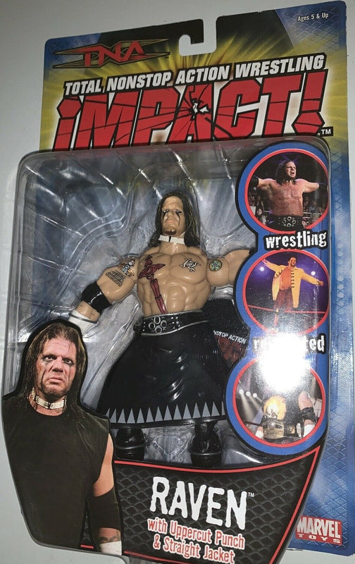 TNA/Impact Wrestling Marvel Toys Best of TNA Wrestling Impact! 2 Raven Action & Toy Figures PWcatalog